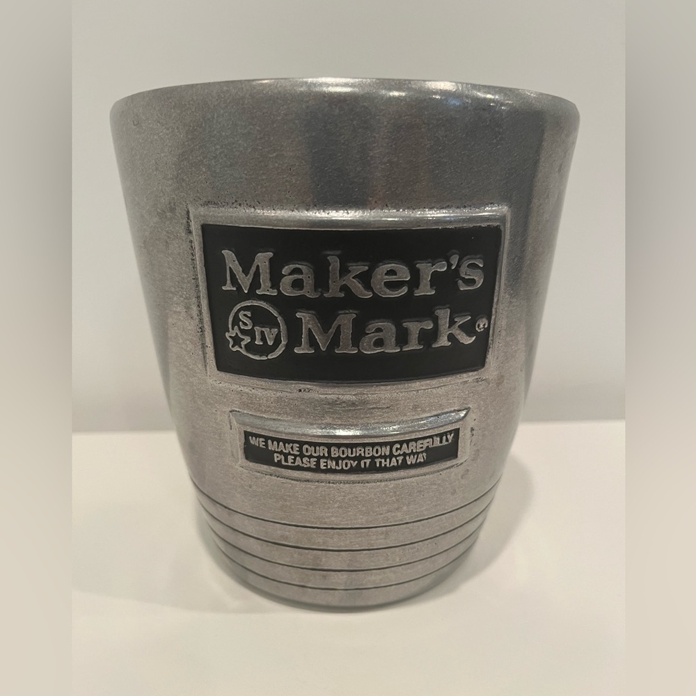 Maker’s Mark Whisky metal bucket